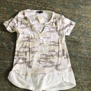 Faded camo t shirt